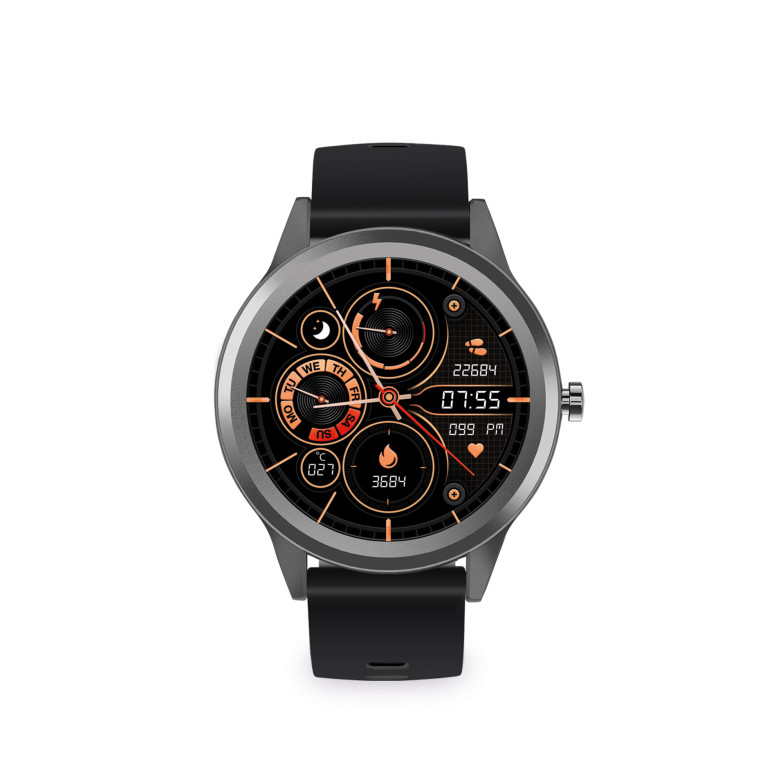 Smartwatch Ksix Globe, Pantalla ultrafina 1,28