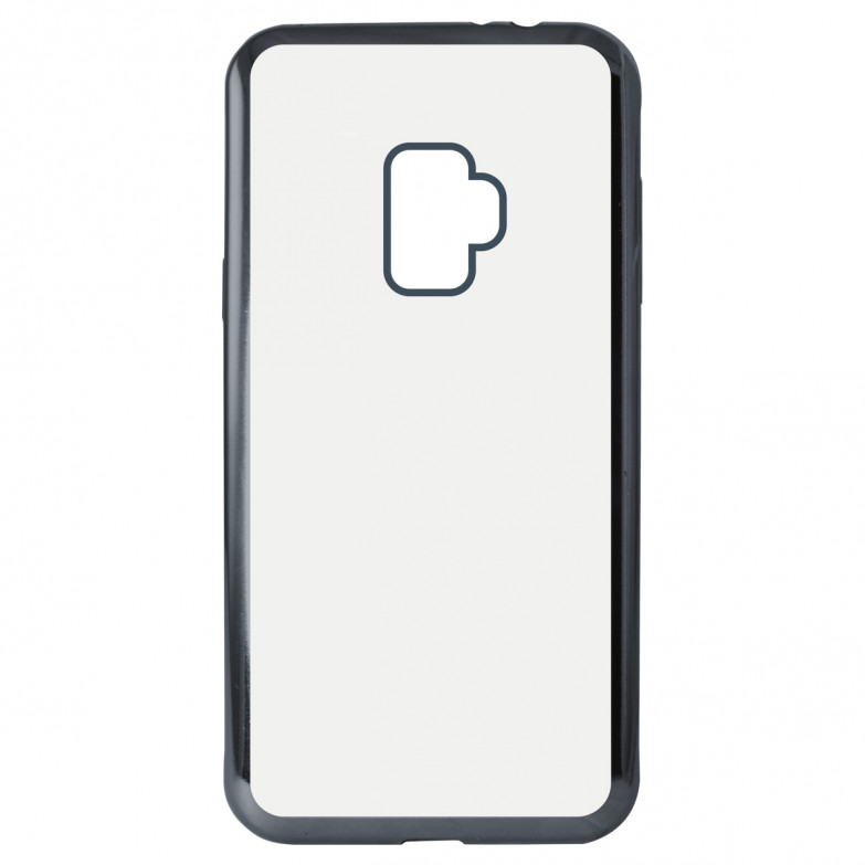 KSIX Metal Flex Cover For Galaxy S9 Plus Metallic Grey