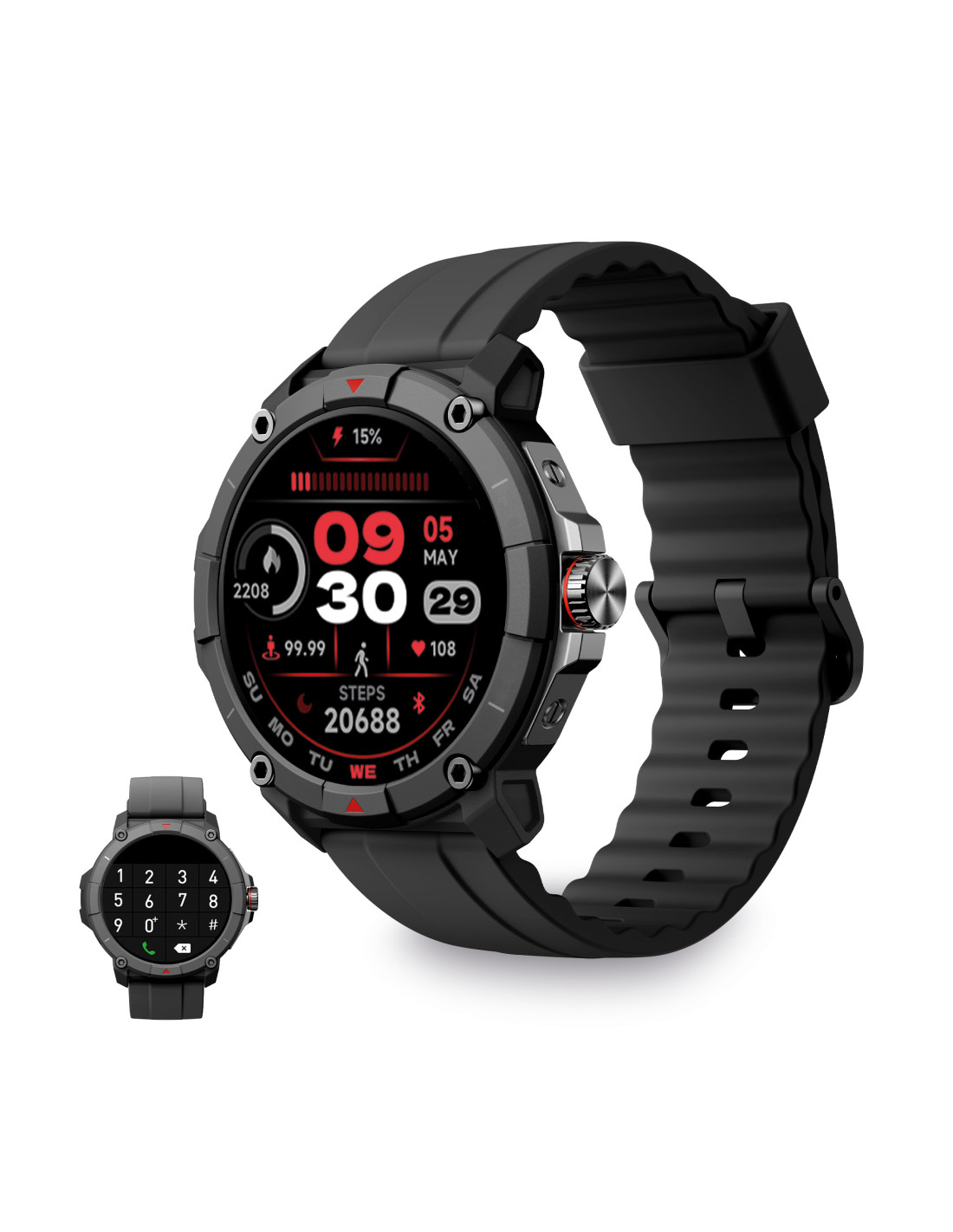 Contact Istyle Smartwatch 201” Ips Display 5 Days Aut Sport And Health Modes Calls Voice 2630