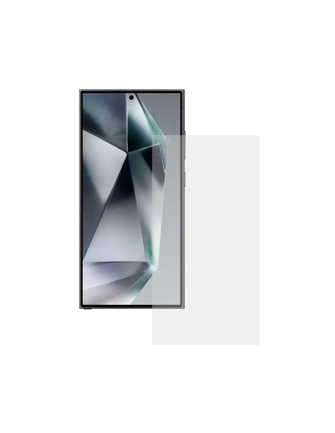 Ksix Protector De Pantalla Cristal Templado para iPhone 15 Pro Max Borde  Negro