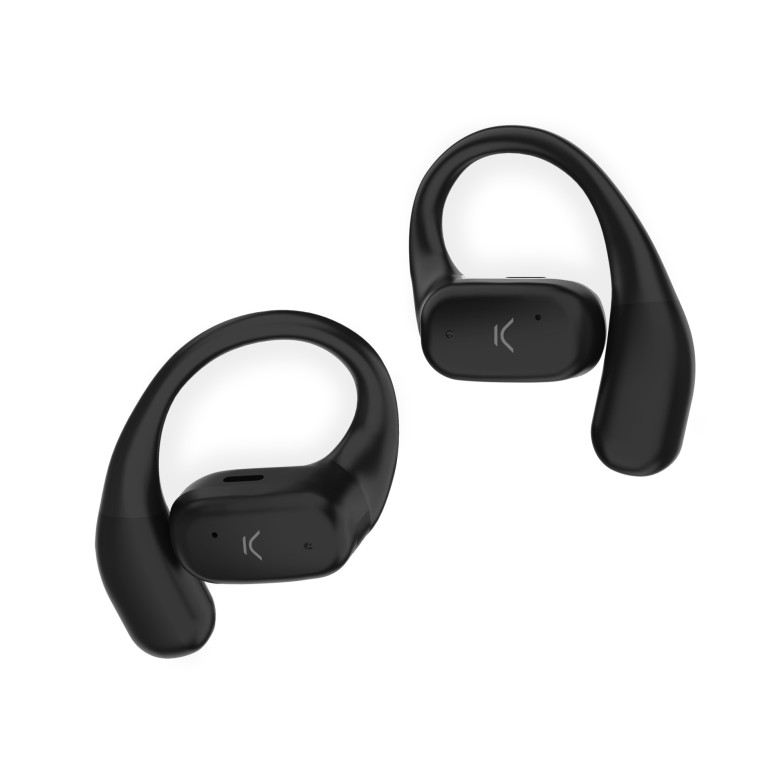 KSIX Cosmos wireless earphones, Open Ear, Autonomy 6+18h, Touch control ...